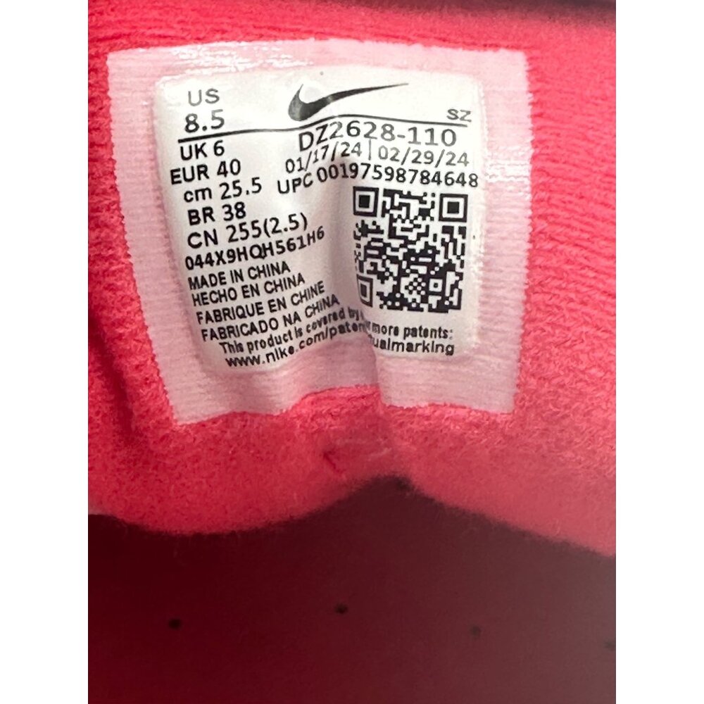 Women's Nike Air Max 1 White Aster Pink DZ2628-110 Size 8.5 - Picture 11 of 11